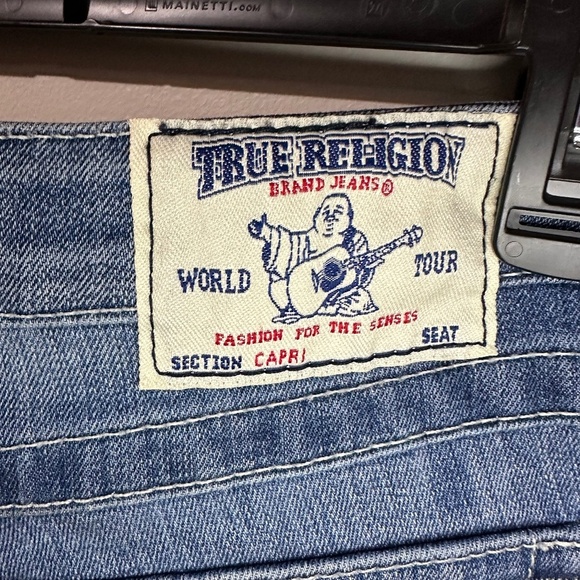 True Religion Denim - True Religion Low Rise Capri Jeans